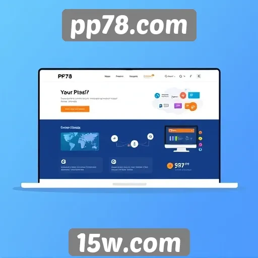 Exploração da interface do usuário do site pp78.com